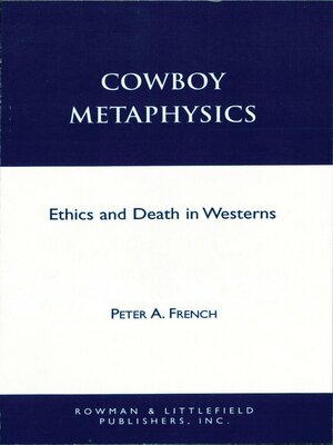 cover image of Cowboy Metaphysics